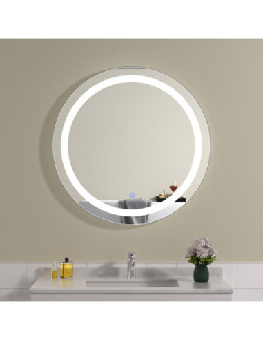 Espejo Led Circular 60 X 60