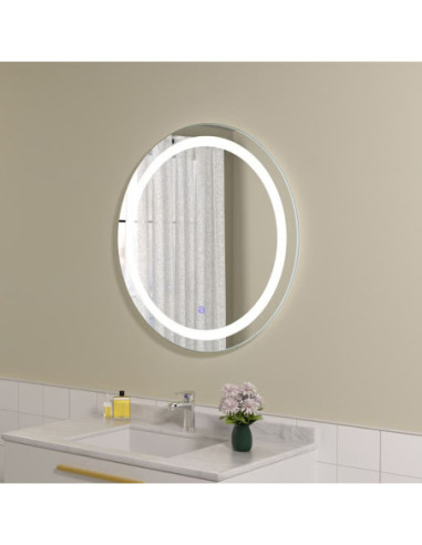 Espejo Led Circular 60 X 60